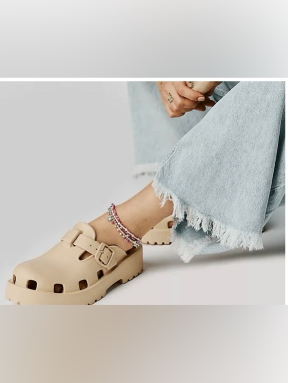 NWT Free People Karlie Buckle Clog, size 41
